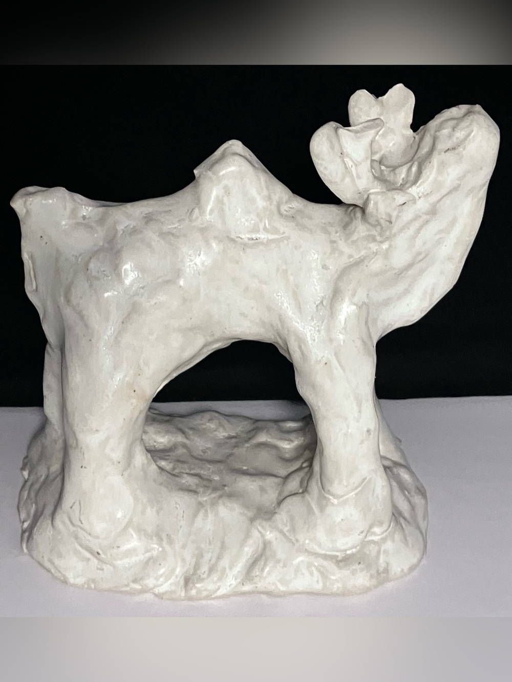 NORWAY OUTSIDER ART / Trastad Produkter Museum / BRUTALIST Clay Elk Sculpture